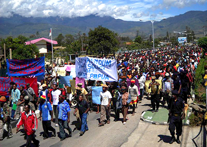 Papua protest
